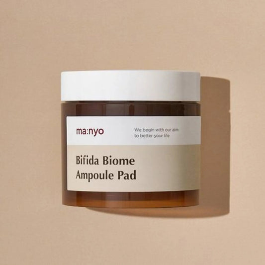[ma:nyo Factory] Bifida Biome Ampoule Pad | Hydrating & Refreshing Toner Pads | 70 Sheets