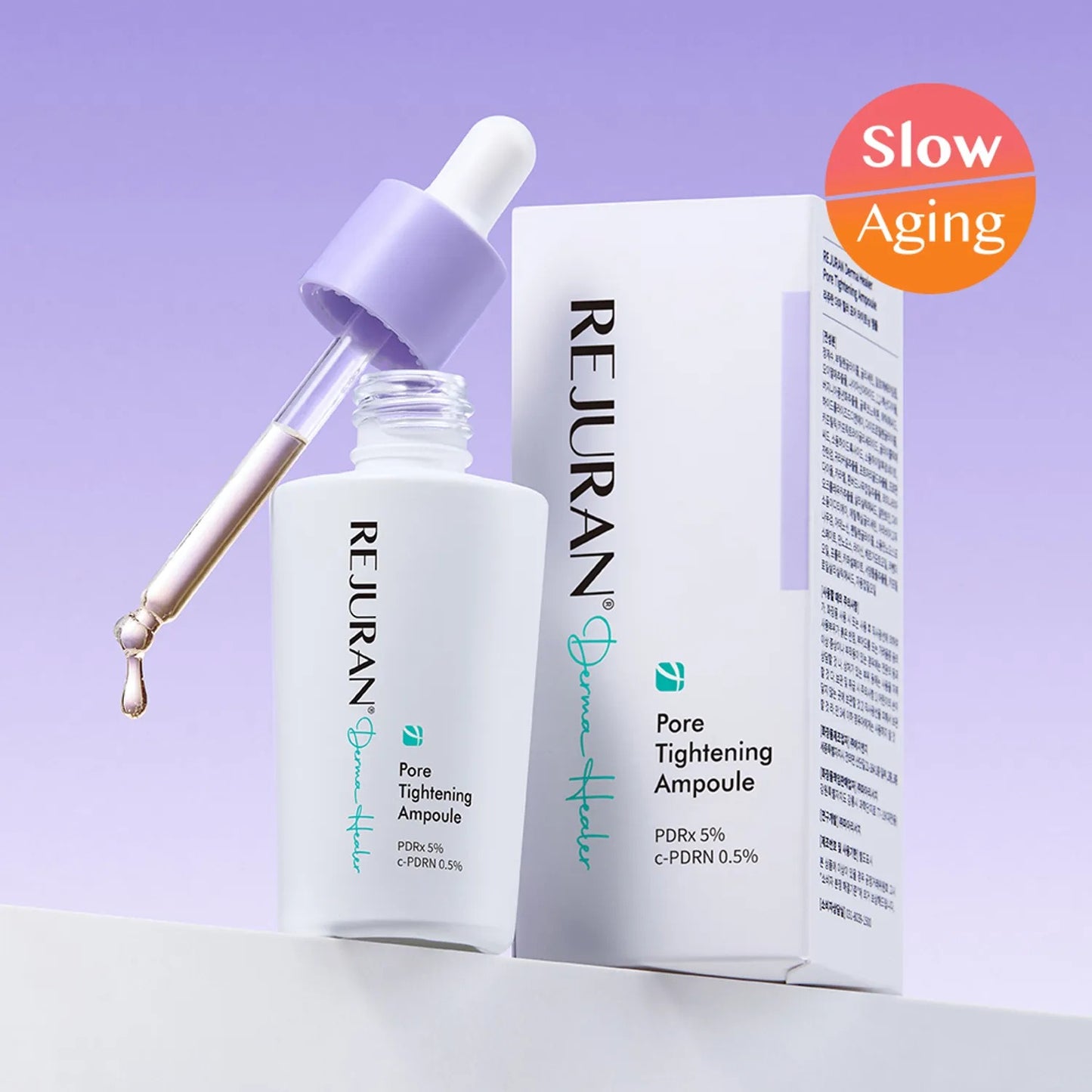 [REJURAN] Derma Healer Pore Tightening Ampoule – Lightweight Hydrating Serum 30 mL Limited Set (+ Mini Ampoules & Toner Pads)