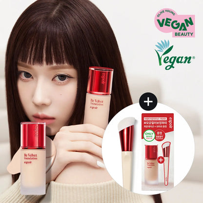 [espoir] Be Velvet Foundation | Vegan Velvety Finish · 30g
