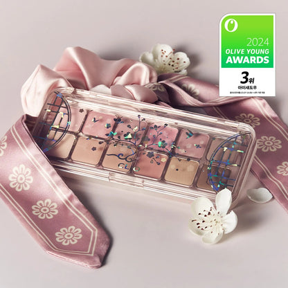 [CLIO] Pro Eye Palette Air | Lightweight Daily Eyeshadow & Blush Palette | Collaboration Edition