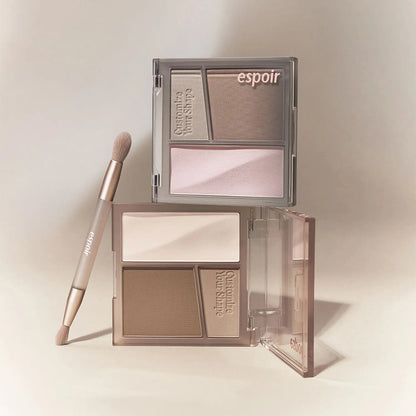 [espoir] Tone Pairing Contour Palette – Soft Matte Sculpting Duo | 9g