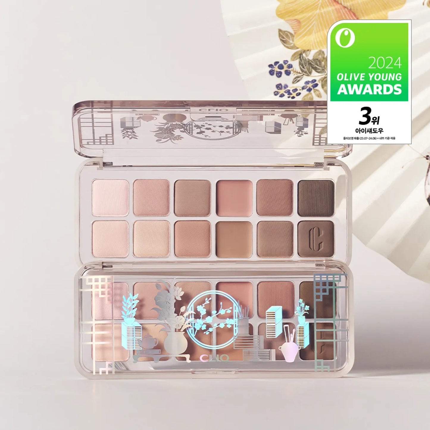 [CLIO] Pro Eye Palette Air | Lightweight Daily Eyeshadow & Blush Palette | Collaboration Edition
