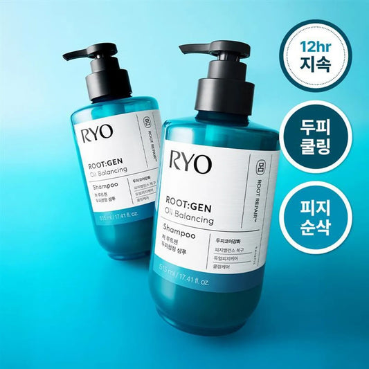 [Ryo] Oil Balancing Shampoo with Fresh Lightweight Lather 515ml