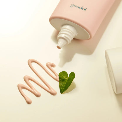 [Goodal] Heartleaf Calming Tone Up Sun Cream | Hydrating &amp; Bright Finish SPF 50+ PA++++ 50mL x2 Set