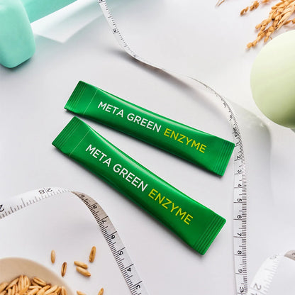 [VITALBEAUTIE] Meta Green Enzyme | Light Plant-Based Powder with Natural Taste | 14 Sticks + 2 Bonus