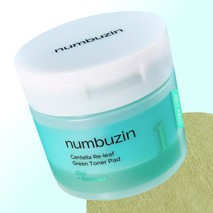 [numbuzin] Toner Pad Selection Gift Set Soft Finish 1 Jar (Choose No.1 / No.3 / No.4 / No.5)