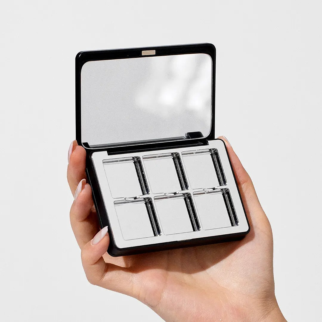 [TOOQ] Magnetic Eye Shadow Palette Customizable Finish 6-Pan